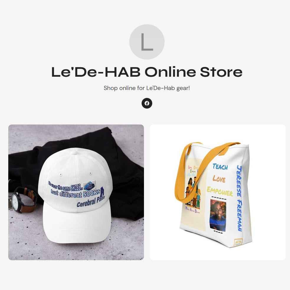 Le'De-Hab Online Store screenshot